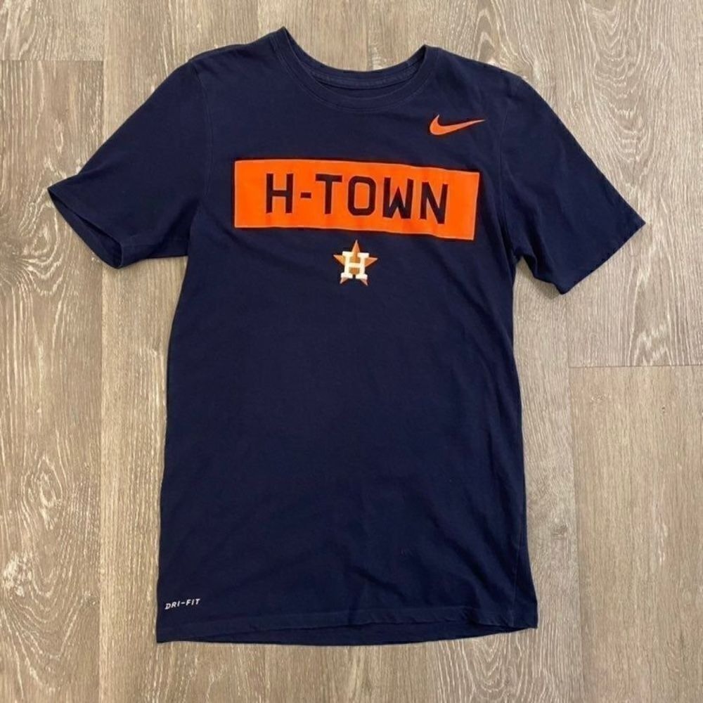 Nike Dri-Fit Houston‎ Athletic Tee Mens S Bin A-25